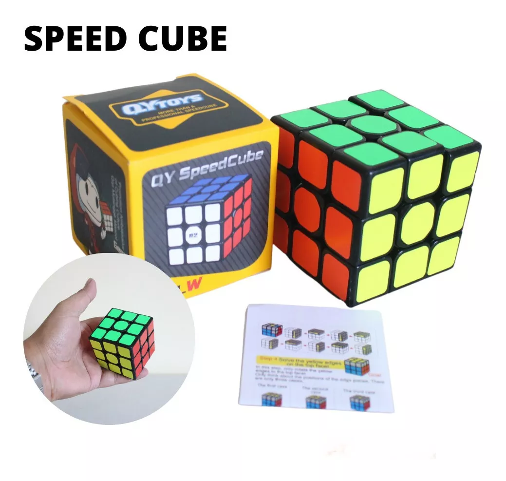 Cubo Rubik Profesional Rotación Rápida 3x3x3 Qy Original 