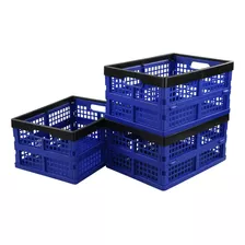 Tstorage Caja Plegable De Plastico De 16 L, Contenedor De Al