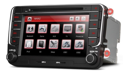 Seat Leon 2006-2013 Estereo Dvd Gps Bluetooth Radio Usb Sd Foto 3