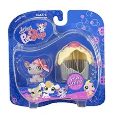 Littlest Pet Shop: Pares Y Portables Ratón Con Cupcake