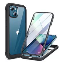 Funda Para iPhone 13 Mini, Transprente/con Cubre Pantalla