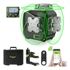 Nivel Laser 3x360 De 12 Lineas Con Bluetooth - Huepar S03cg