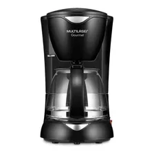 Cafetera Multilaser Gourmet 15 Tazas Semi Automática Negra De Filtro 220v