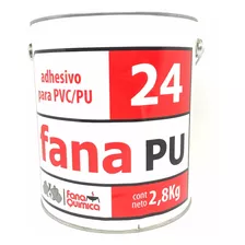 Adhesivo Pvc/pu Fana Pu24x2,8 Kg. Ideal Calzado/loneras Color Incoloro