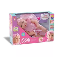 Boneca Reborn Little Divernew Born Faz Xixi -body- Divertoys