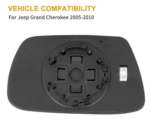 Espejo Derecho Para Jeep Grand Cherokee 2005-2010 Foto 3