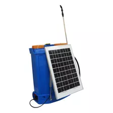 Pulverizador Costal 20 Litros Elétrico Painel Solar Bateria