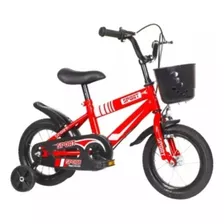 Bicicleta Aro 16 Color Rojo Para Niños