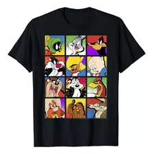 Camiseta Con Caja De Disparo Grupal De Looney Tunes