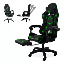 Silla Gamer De Escritorio Giratoria Ergonómica Reclinable