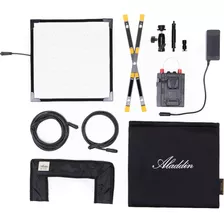 Aladdin Bi-flex M7 Bi-color Kit With V-mount Battery Plate