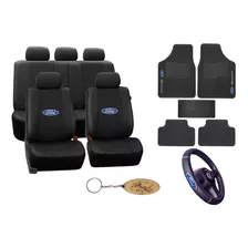 Kit Ford Ka 2016 Capa Couro Banco Tapete Volante Brinde