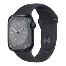 Apple Watch S8 + Cellular 41 Mm Pulseira Meia-noite 