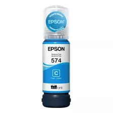 Tinta T574 Refil Ciano Original Epson L8050 L18050