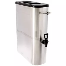 Dispensador De Té Helado De Acero Inoxidable Winco Ssbd5 5ga