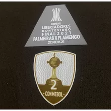 Kit Patch Match Day Final Libertadores 2021 + Taça 2