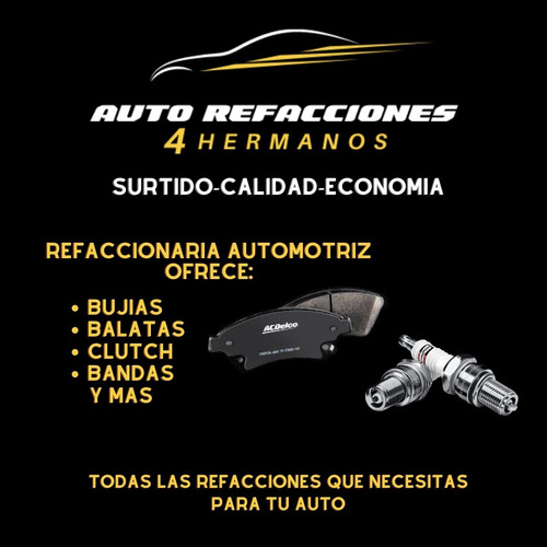 Balatas Bajos Metales Delanteras Gt Veloce L4 2.0l 68 Al 71 Foto 4