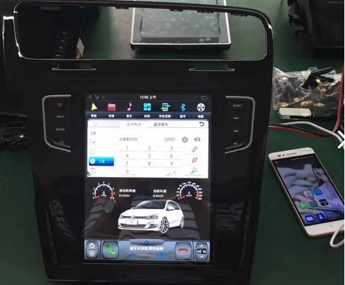 Tesla Android Vw Golf Gti 2015-2017 Gps Wifi Touch Hd Radio Foto 6