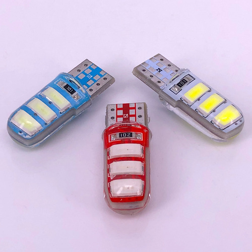 50 Focos T10-6 Led Luces Led Interiores De Coche Y Moto. Foto 6