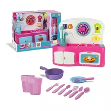 Cozinha Divertida Infantil My Little C/ Acessórios Divertoys