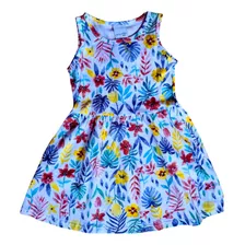 Vestido De Algodão Infantil 