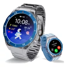 Reloj Inteligente Hombre Auriculares Bluetooth Smart Watch