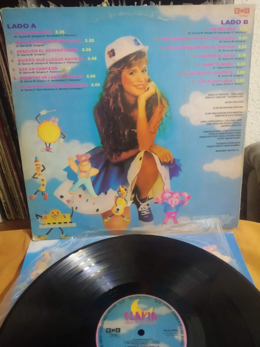 Flavia Palmiero - Flavia está de Fiesta nº 2 - vinilo 1985
