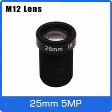 Lente M12 25mm Sem Filtro Ir Ideal Para Câmeras De Ação.