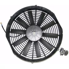 Eletro Ventilador Ventoinha Universal 14 Polegadas 12v 80w