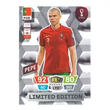 Card Pepe Limited Edition Adrenalyn X L Copa 2022