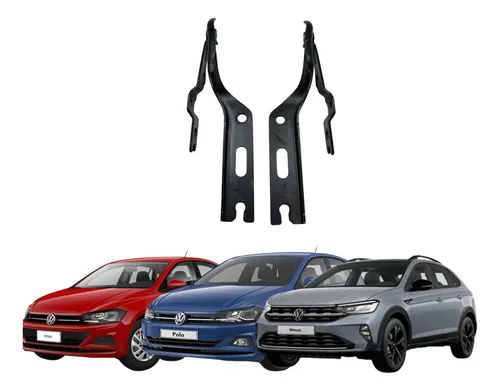 Par Braço Dobradiça Capo Vw Nivus Polo Virtus 2018 Usado 1