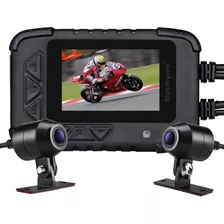 Cámara De Salpicadero Moto, Dv688 Sportbike Dashcam 10...