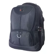 Morral Maleta Para Portatil Ahmik En Lona Con Riñonera