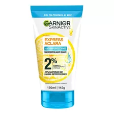 Garnier Express Aclara Limpiador Exfoliante Anti Acné, 150ml