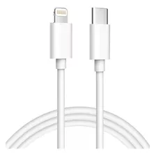 Cable Usb-c Lightning Datos Y Carga Rapida 2mts iPhone 11 12