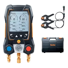 Manifold Digital Testo 550s 4 Vias C/ Sondas Pinça 05645571