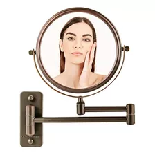 Ovente Espejo De Maquillaje De Montaje En Pared De 7 , Lupa 