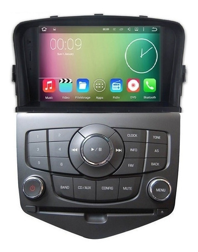 Estereo Android 9 Dvd Gps Chevrolet Cruze 2010-2012 Hd Radio Foto 4