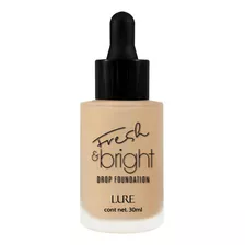 Base De Maquillaje Ligera Hidratante Resistente Al Agua Lure Tono Light Tan