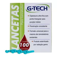 Lancetas Para Lancetador 28g C/ 100 Unid