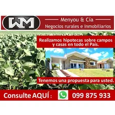 Venta Campo Flores Hipotecas En Campos Y Casas En Uruguay