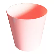 10 Vasos Plástico Rígido Descartables Colores Pastel 300cc