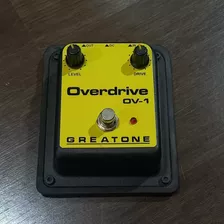 Pedal De Efeito Para Guitarra Greatone Overdrive Ov-1