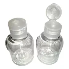 40 Envase Plastico Botella Campana Pet 100ml Tapa Fliptop 
