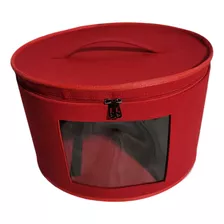 Organizador De Cajas Redondas Para Sombreros De Viaje, Plega