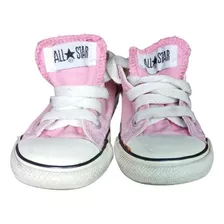 Zapatilla All Star Rosa Nena Talle 22 Usada 