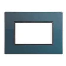 Plaqueta Pte 2 X 4 Azul Prusia Duomo Flat - 716698