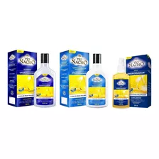 Kit Engrossador Shampoo E Cond 200ml + Tônico Tio Nacho 
