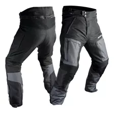 Pantalones Textiles De Moto Antidead Tour-rs Hombre - Negro