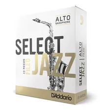 Rico Select Jazz Cañas Sax Alto Filed (caja Con 10)